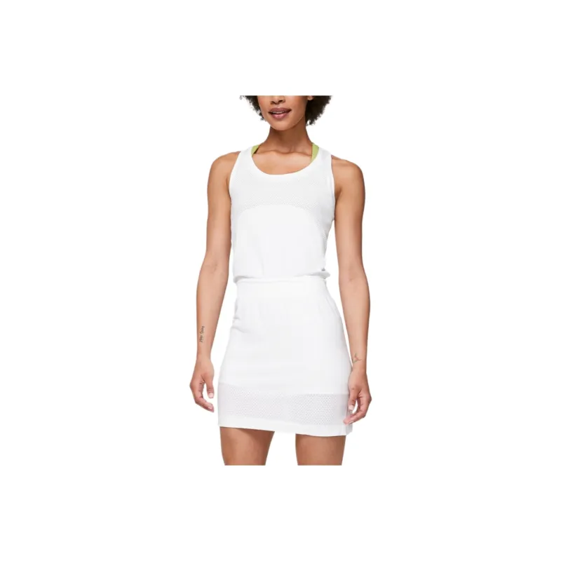 Lululemon Flex On Court Sleeveless Dress Women's Raw White-0