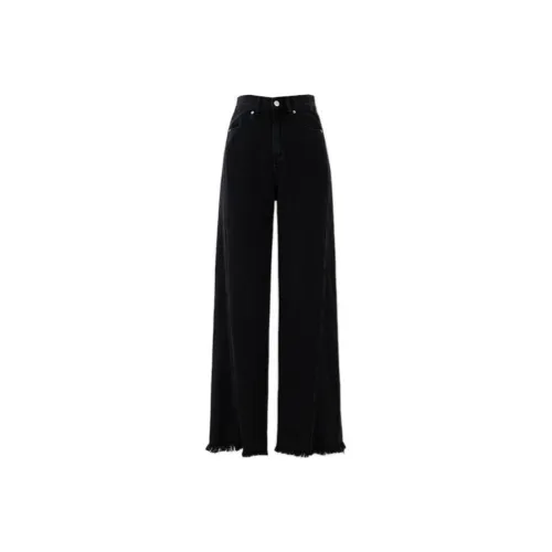 SOON FLOWER Jeans Women's Black