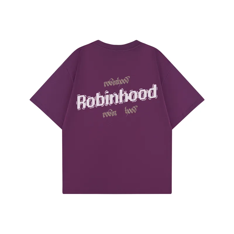 ROBINHOOD T Shirt Unisex Grape Purple-0