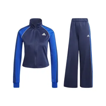 Adidas Teamsport Tracksuit Casual Suit Women's Ink Blue