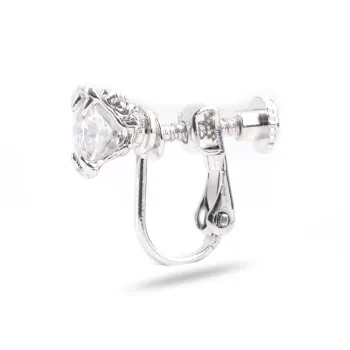 WIC Moissanite Clip On Earrings Unisex