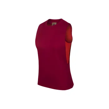 Nike Sleeveless Sports Shirts Women's Burgundy