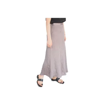 Beams Casual Long Skirts Women's Greige