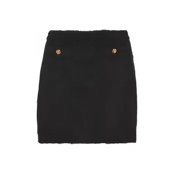 MIU MIU High Rise Bouclé Skirt