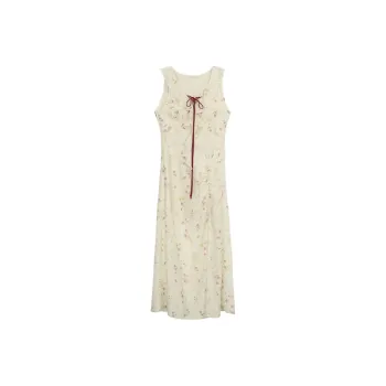 JOSR Sleeveless Dress Women's Apricot