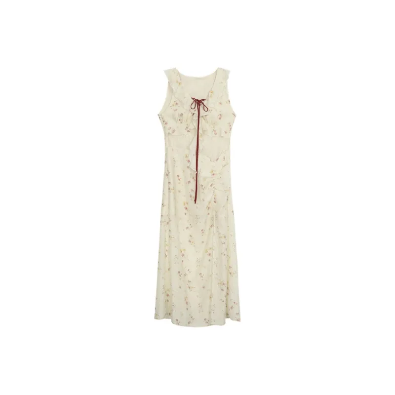 JOSR Sleeveless Dress Women's Apricot-0