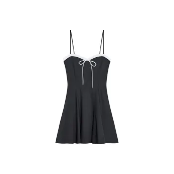 ZARA Slip Dress Women's Deep Sea Blue