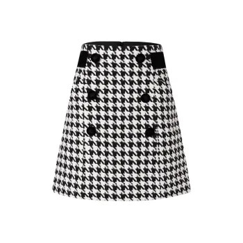 KARL LAGERFELD Women's Apparel Skirt Women's Black White