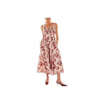 FREE PEOPLE Maison Amory The Grace Blvd Dress Slip Dresses Women's Rose Carnation