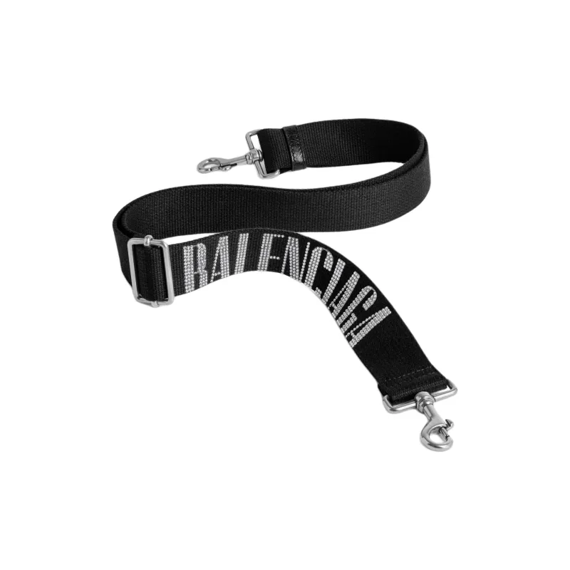 Balenciaga Polyester Bag Strap Women's Black-1