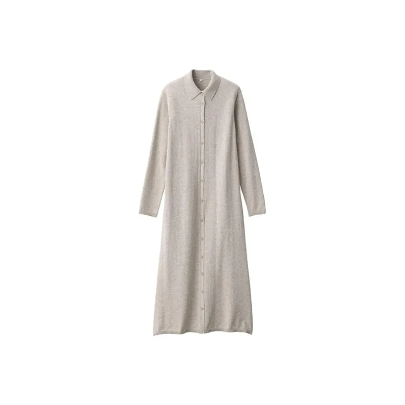MUJI LABO Series Long Sleeved Dresses Women's-1