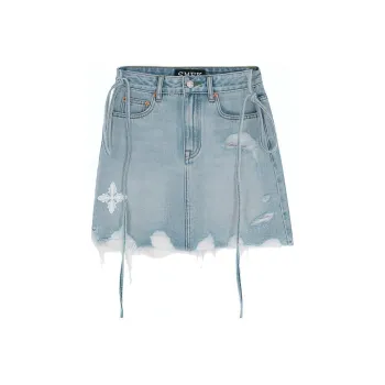 SMFK Denim Short Skirts Women's
