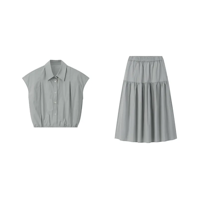 RZSE Two Piece Skirt Sets Women's-0
