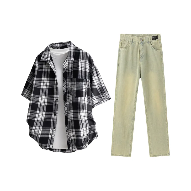 MARK WAFFLE Casual Sportswear Unisex-15
