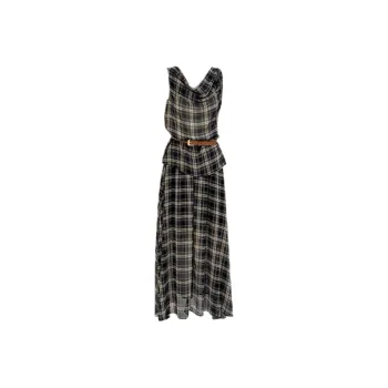 ABBY GODDESS Sleeveless Dress Women's Gray