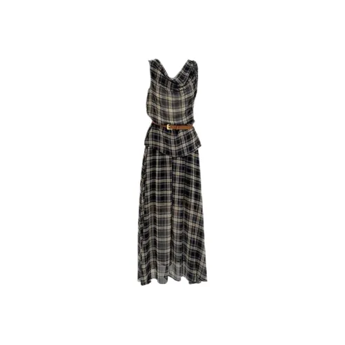 ABBY GODDESS Sleeveless Dress Women's Gray