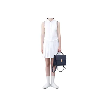 THOM BROWNE THOM BROWNE FW23 Early Autumn Collection Casual Short Skirts Women's White