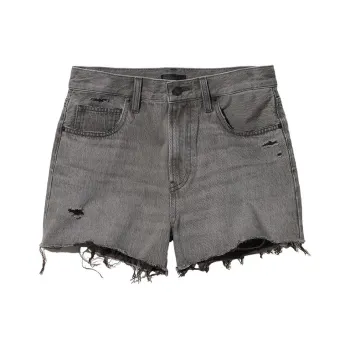 UNIQLO Denim Shorts Women's Lead Gray