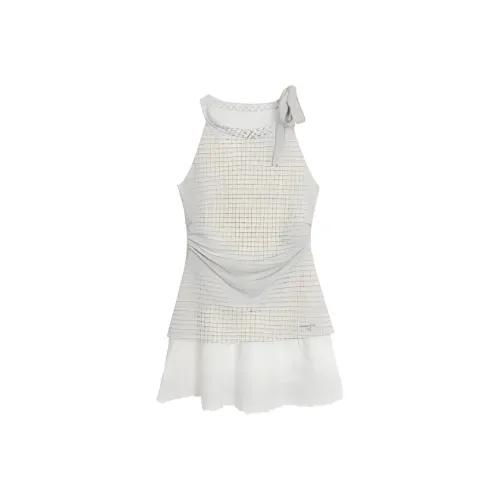 WEEKEND HUB Sleeveless Dress Women's Light Blue