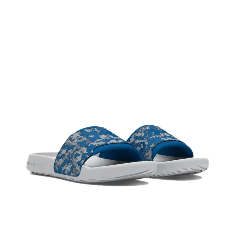 Under Armour UA Ignite Select Slip Resistant Abrasion Resistant Slide Slippers Unisex Blue-2