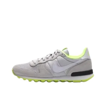 Nike Internationalist Anti Slip Wear Resistant Low Top Running Shoes Unisex Gray