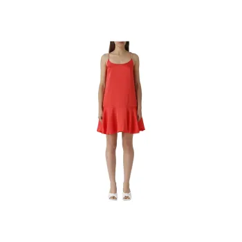 MICHAEL MICHAEL KORS Satin Chain Tank Dress