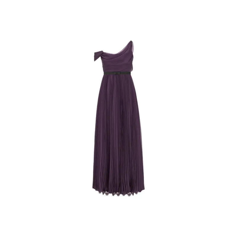 DIOR Sleeveless Dress Women's Purple-0