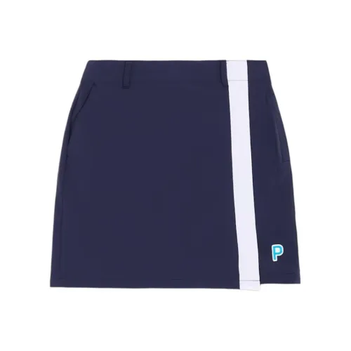PUMA Casual Short Skirts Women's Dark Marine Blue