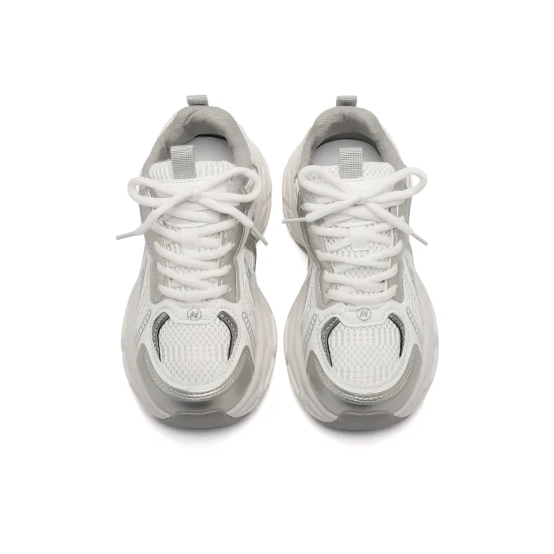 OAOQ Chunky Sneakers Unisex Low Top Blue/White-9