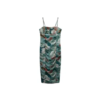 ZARA Slip Dress Women's Multicolor