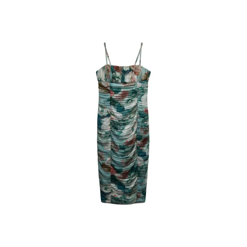 ZARA Slip Dress Women's Multicolor-0