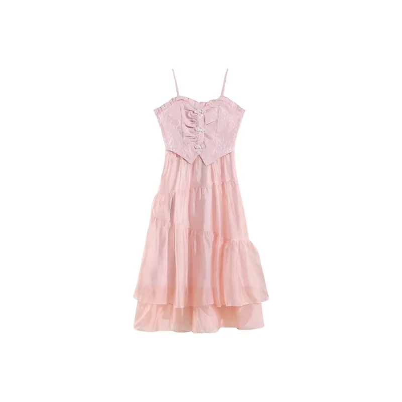 Incolore Slip Dresses Women's Pink-0