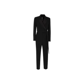 WEEKEND MaxMara Baviera Cady Wrap Around Jumpsuit