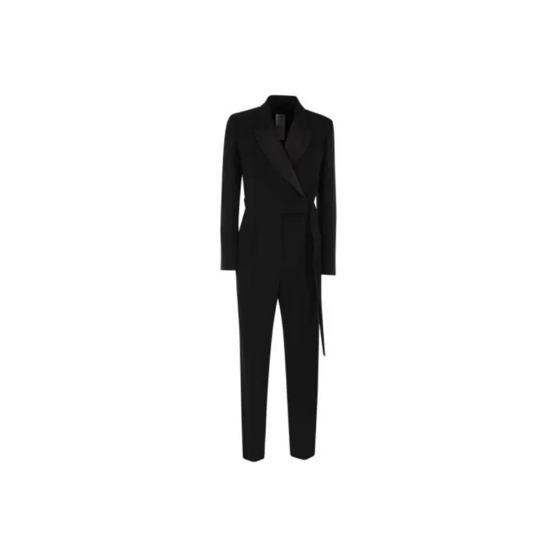 WEEKEND MaxMara Baviera Cady Wrap Around Jumpsuit-0