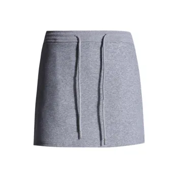 ZNZX Casual Short Skirts Women's Gray
