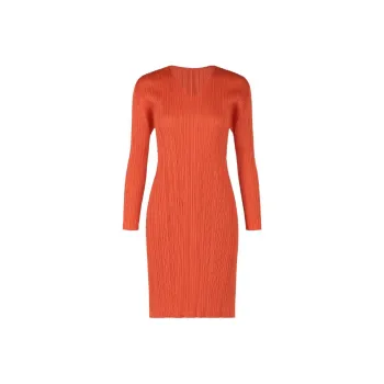 PLEATS PLEASE ISSEY MIYAKE Monthly Colors February Midi Dress