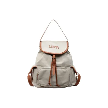 GOBLIN SHARKS 1759 Canvas Dundun Backpack Large Size Women's Multicolor