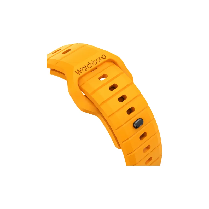 Watchbond Watch Band Apple Compatibility Fluoroelastomer Material-18