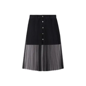 KARL LAGERFELD Casual Long Skirts Women's Black