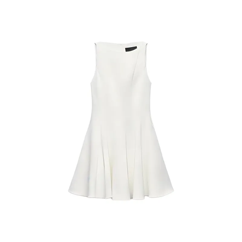 ZARA SS25 Sleeveless Dress Women's White-0
