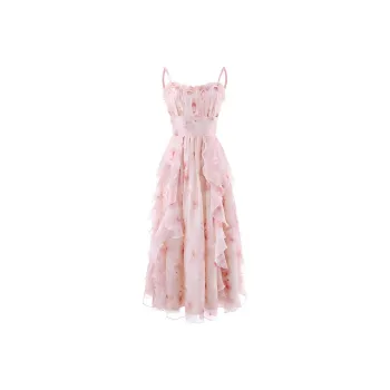 KKX Slip Dresses Women's Pink
