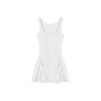 JOSR Slip Dresses Women's White