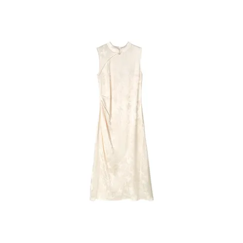 JK&JS Sleeveless Dress Women's Dark Aromatic Butterfly