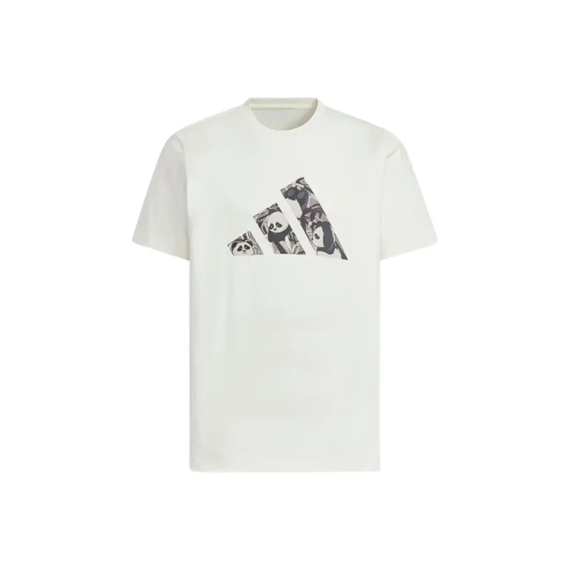 Adidas CAMO T Shirt Men's White-0