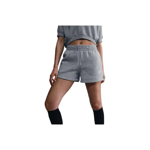 Nike Sportswear Phoenix Fleece Casual Shorts Women's Gray