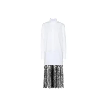 Valentino Long Sleeved Dresses Women's White