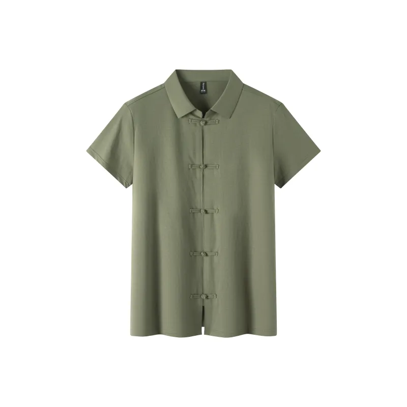 Red bean Polo Shirts Men-0