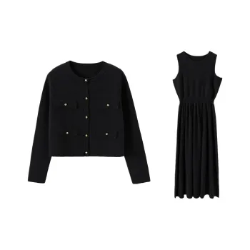 BASIC HOUSE Two Piece Skirt Sets Women's