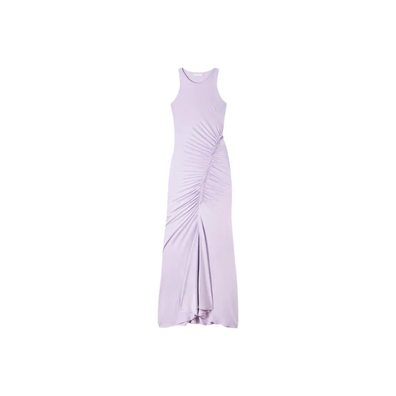 Patrizia Pepe Ruffle detail Maxi Dress-0