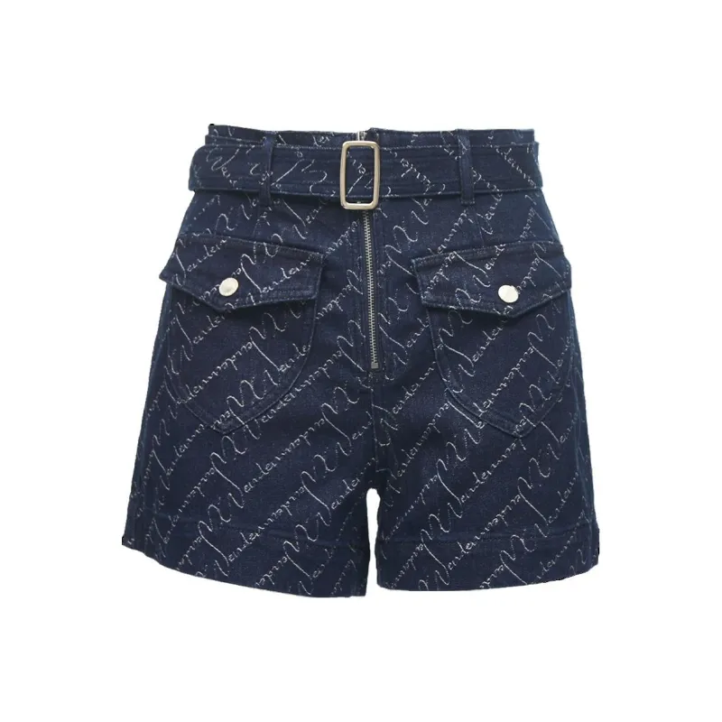 ONLY Denim Shorts Women's J35510 Washed Denim Blue 510Jeans Blue-0